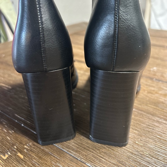 NWOT Bamboo Black mid calf boots size 8.5 - Picture 5 of 8